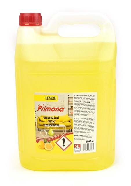 Primona Univerzál 5l Citrus/žlutý | Čistící a mycí prostředky - Saponáty - Saponáty na nádobí